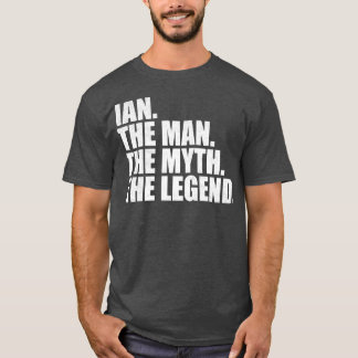 T-shirt Ian Nom Ian Ian Nom Ian nom donné