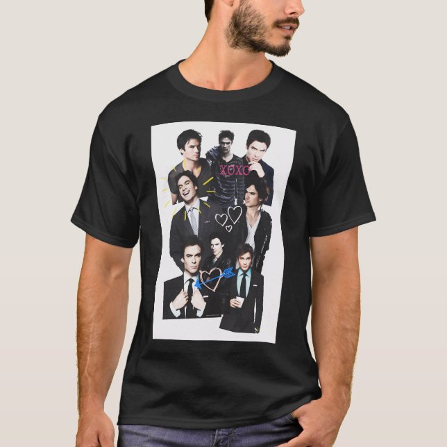 T-shirt Ian Somerhalder (3) (Devant)
