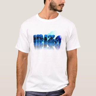 T-shirt IBIZA 2011 bleu