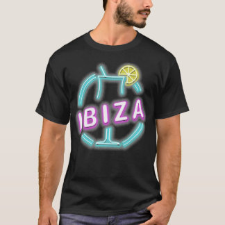 T-shirt Ibiza Espagne Cocktail Design été