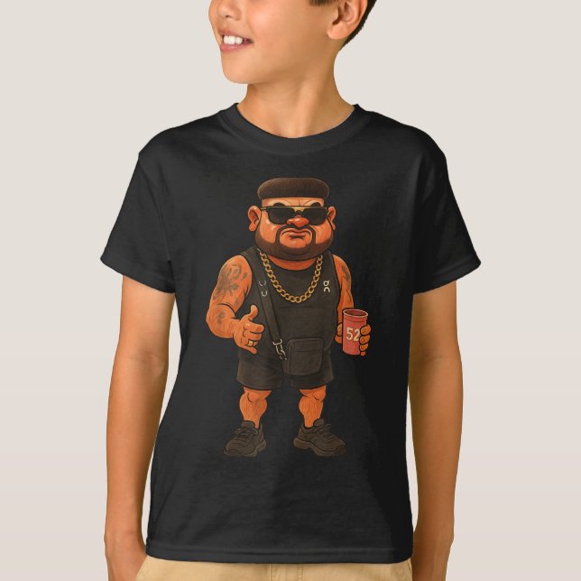T-shirt Ibiza Final Boss Meme Drôle Vacances Haircut plais (Devant)