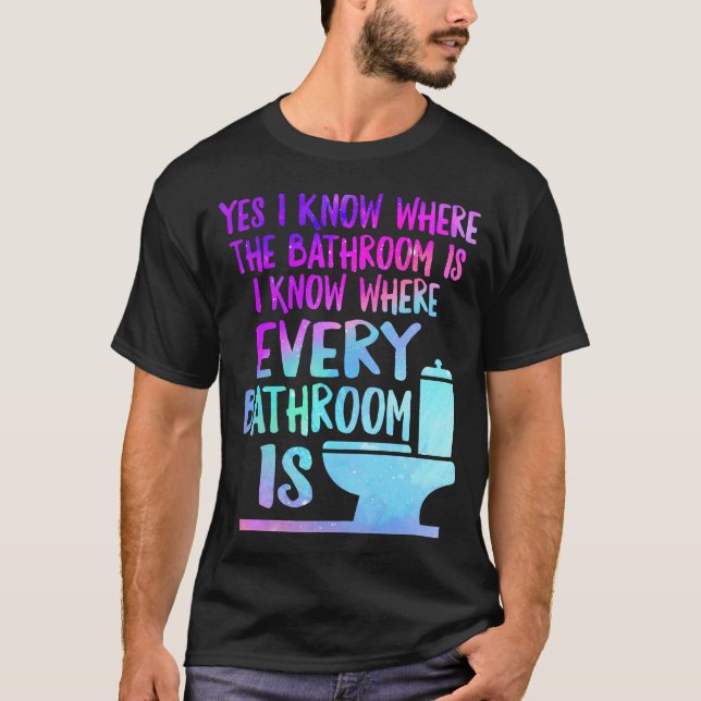 T-shirt IBS Shirt, Irritable Bowel Syndrome Sensibilisatio (Devant)