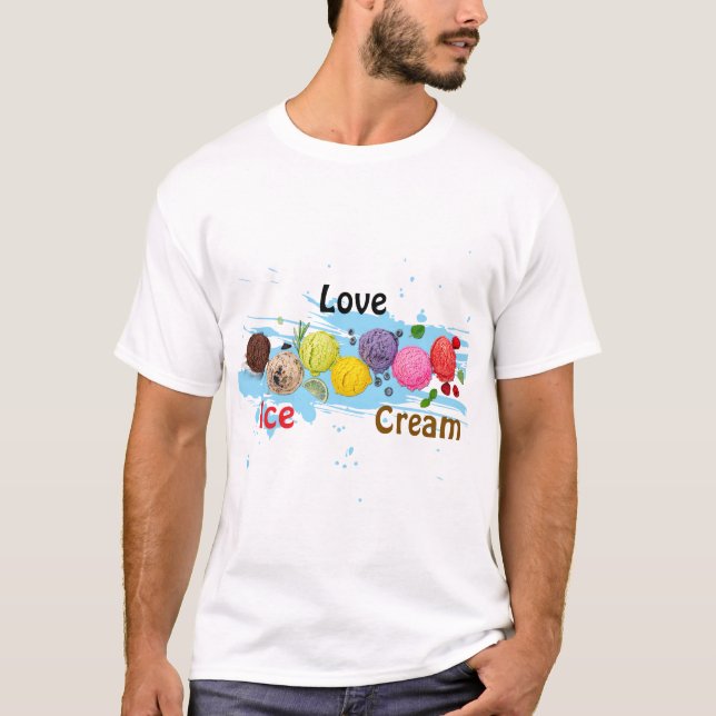 T-shirt ice cream  (Front)