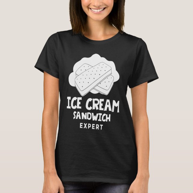 T-shirt Ice Cream Sandwich  Cookie Recipe (Devant)
