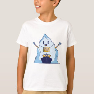 T-shirt iceberg des câlins gratuits