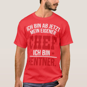 T-shirt Ich bin loueur blanc