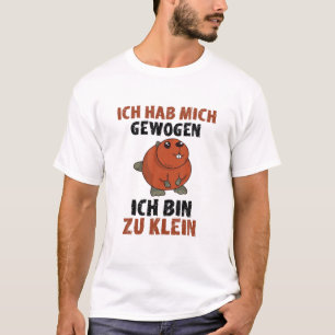 T-shirt Ich Habe Mich Gewogen Bin Zu Klein Cute Flannelett