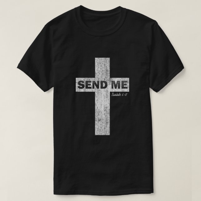 T-shirt Ici, je m'envoie Isaïe (Design devant)