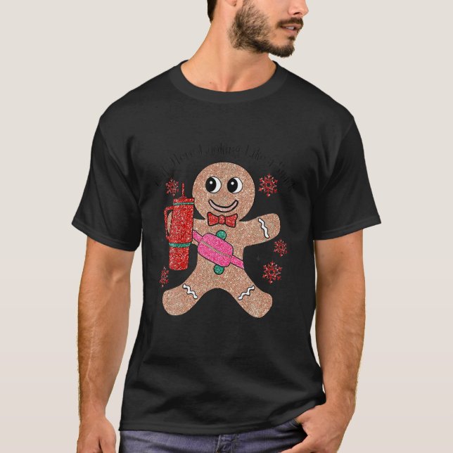 T-shirt Ici On A L'Air D'Un Snack Gingerbread Boojee C (Devant)