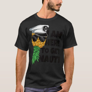 T-shirt Ici Pour Obtenir Nauti Swinger à l'envers de l'ana