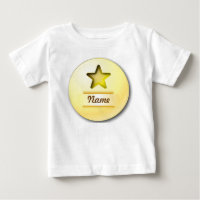 T-Shirt icon gold star