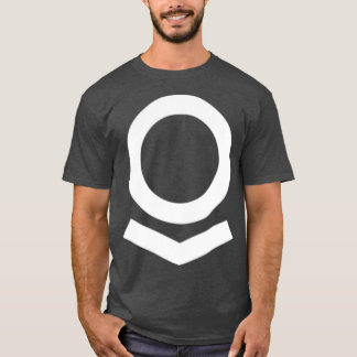 T-shirt Icône blanche Palantir