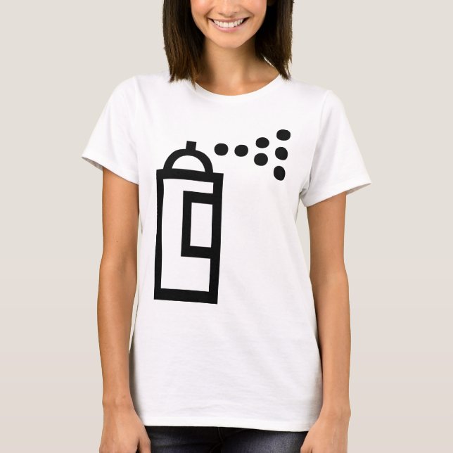 T-shirt Icône Can Spray (Devant)