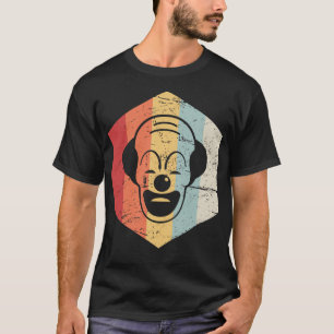 T-shirt Icône Clown Déplaisant rétro