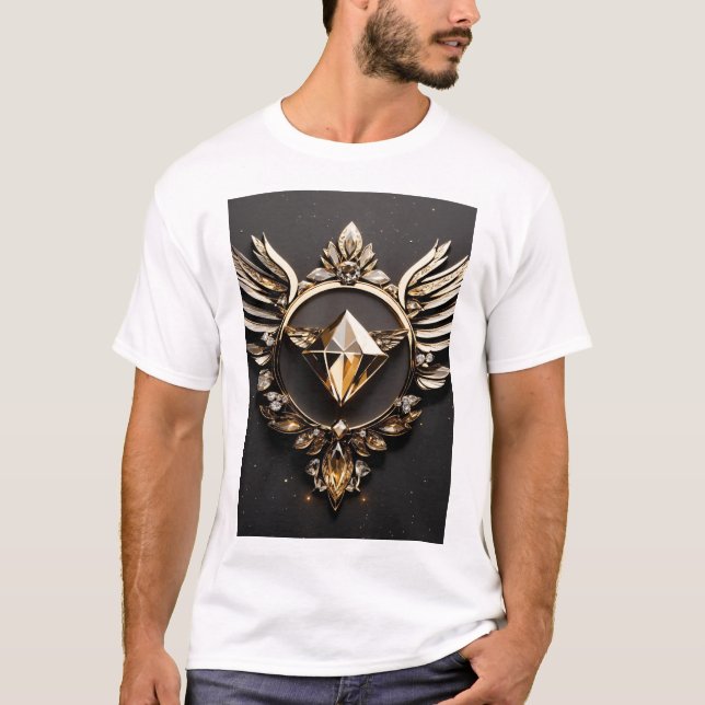 T-shirt icône d'aigle de cristal tsirt (Devant)