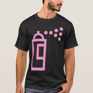T-shirt Icône de bombe aérosol