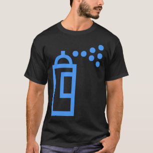T-shirt Icône de bombe aérosol