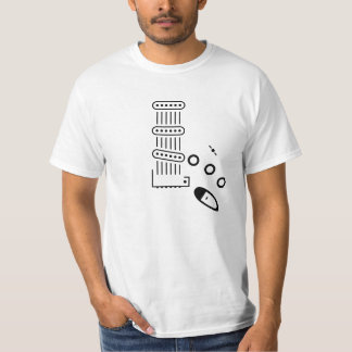 T-shirt icône de guitare de Scster-style