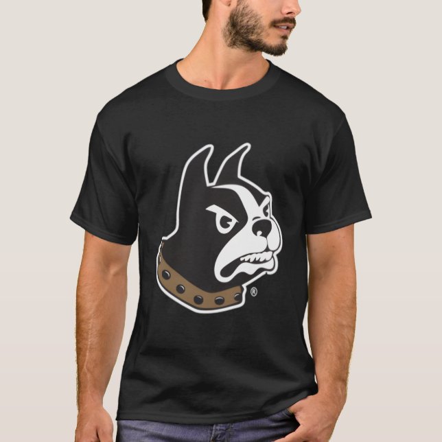 T-shirt Icône de la poitrine gauche Wofford Terriers (Devant)