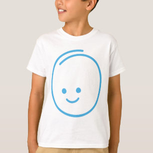 T-shirt Icône de tristesse minimaliste