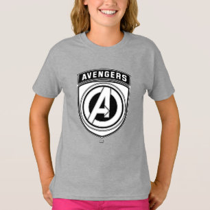 T-shirt Icône du bouclier du logo des Avengers