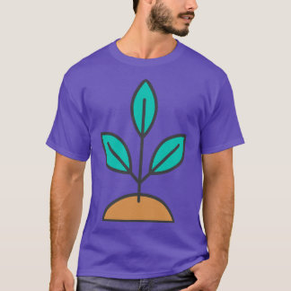 T-shirt Icône Environnement d'agrafage