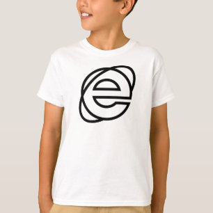 T-shirt Icône Internet Explorer Tee