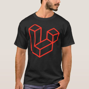T-shirt Icône Laravel - Icône mode foncé