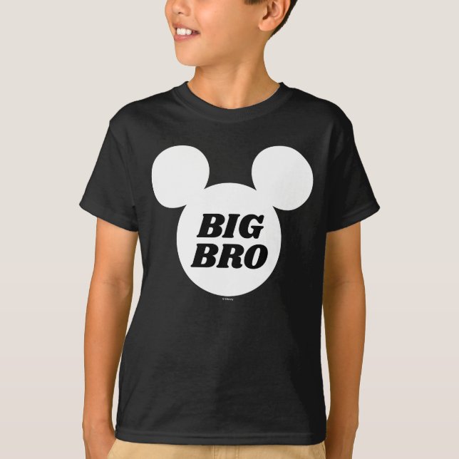 T-shirt Icône Mickey | Big Bro, Big Brother (Devant)