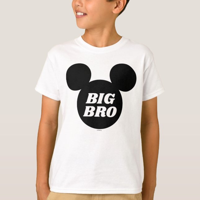 T-shirt Icône Mickey | Big Bro, Big Brother (Devant)
