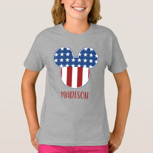T-shirt Icône Mickey   Jour de l'indépendance personnalisé