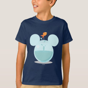 T-shirt Icône Mickey Mouse Fish Bowl