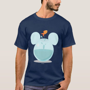 T-shirt Icône Mickey Mouse Fish Bowl