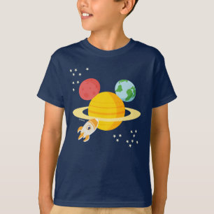 T-shirt Icône Mickey Mouse Planet