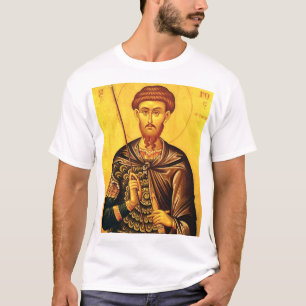 T-shirt Icône orthodoxe de Saint Théodore Tiron