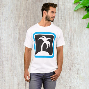 T-shirt Icône Palm Tree