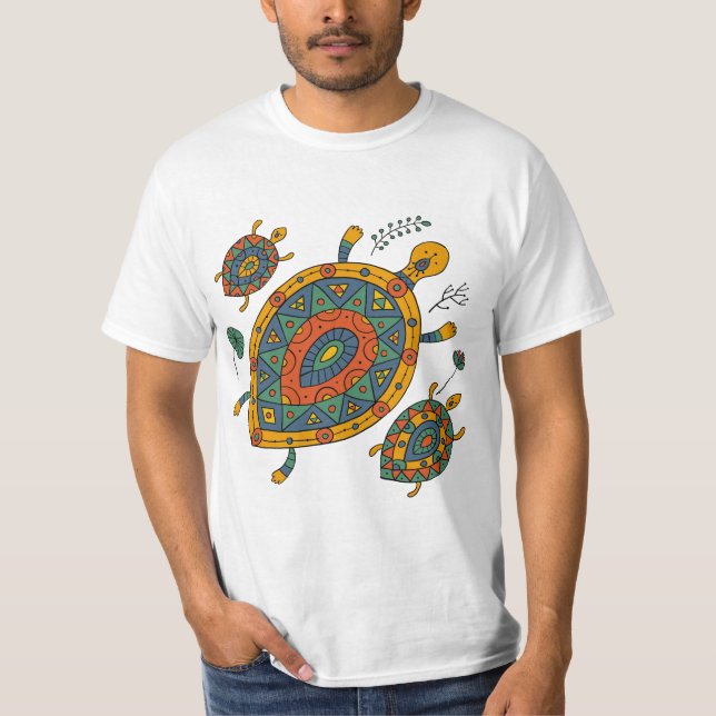 T-shirt Icône Tortue (Devant)