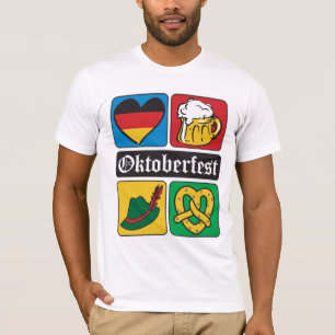 T-shirt Icônes allemandes d'Oktoberfest