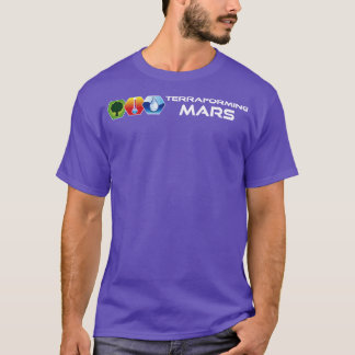 T-shirt Icônes couleur Mars Terraformer