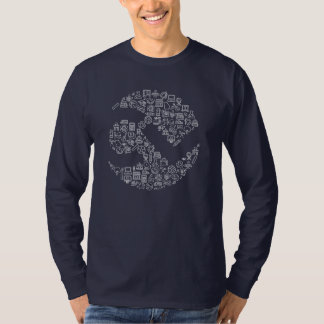 T-shirt Icônes CV - Tee à manches longues pour hommes