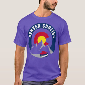 T-shirt Icônes de curling Denver
