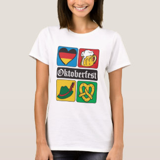 T-shirt Icônes de la fête de la bière