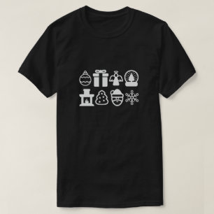 T-shirt Icônes de Noël