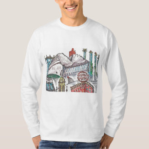 T-shirt iconique d'architecture de Kansas City
