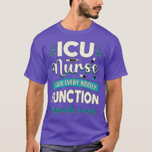 T-shirt Icu Infirmière Médecine Ambulance D'Urgence Ambula