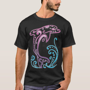 T-shirt id54, poisson dauphin, mignon poisson dauphin, jol