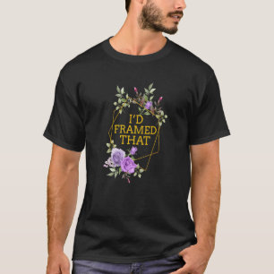 T-shirt ID Cadre Cette Plante Cadre Jardinage 2