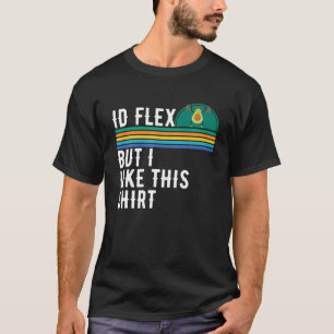 T-shirt Id Flex Mais J'Aime Ce Gym Entraînement Retro Cute