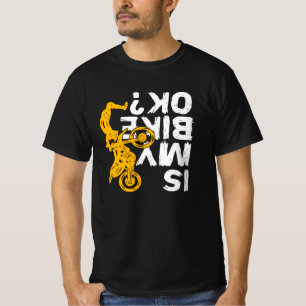 T-shirt I'D Rather Be Riding Dirt Bike Riders Bikers