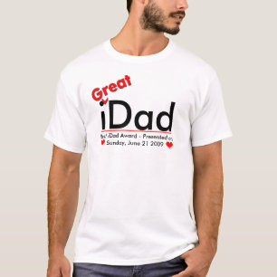 T-shirt iDad - Meilleur iPapa